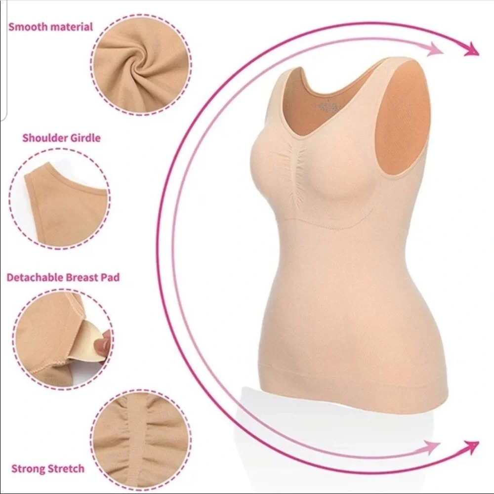 Camishaper size large tan body shaper/shapewear - Picture 3 of 10